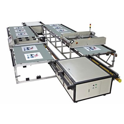 Impresora serigráfica automática de plataforma plana SPT